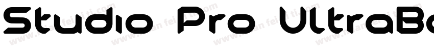 Studio Pro UltraBold字体转换